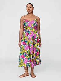 Floral V-Neck Maxi Dress