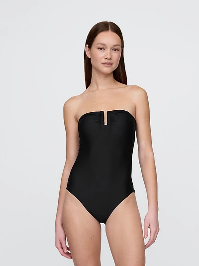 Strapless One-Piece Swimsuit