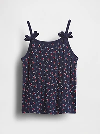 Baby & Toddler Pointelle Rib Bow Cami