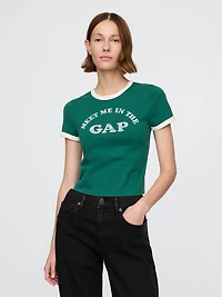 Cotton Jersey Logo Baby T-Shirt