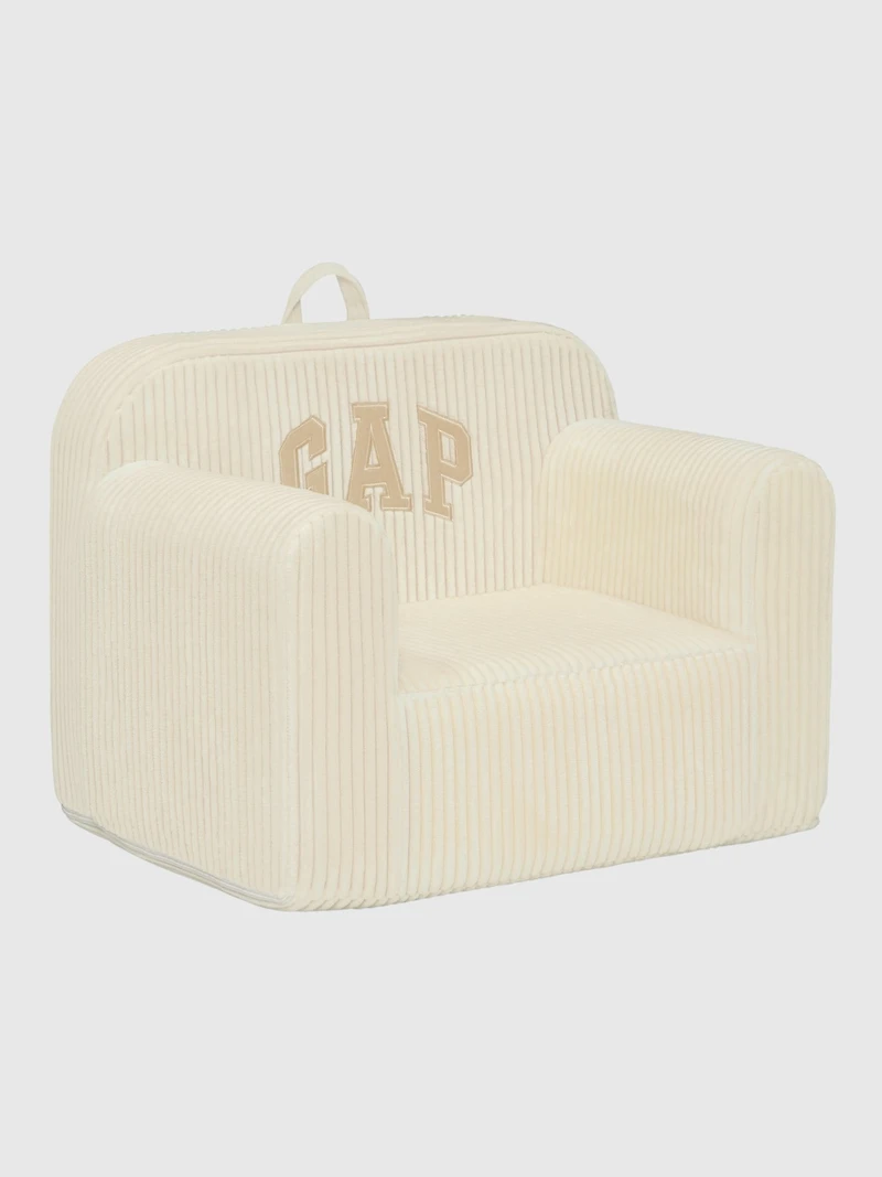 babyGap Ribbed Velour Logo Foam Chair