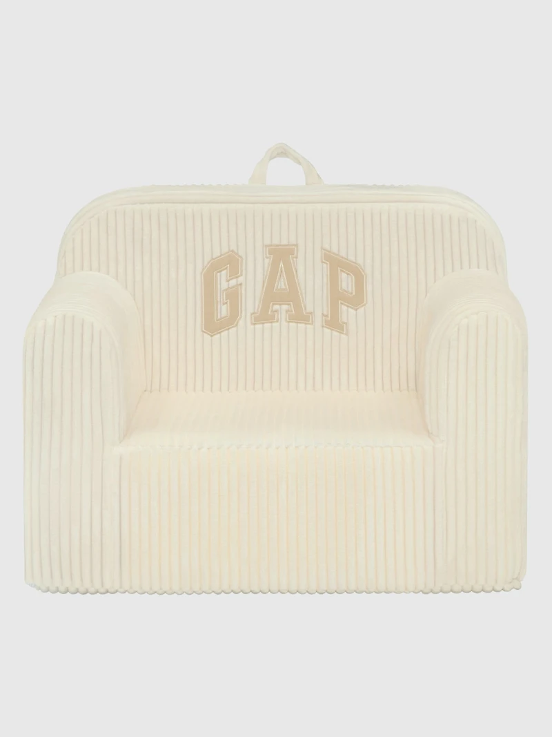 babyGap Ribbed Velour Logo Foam Chair