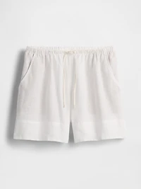 100% Linen Easy Shorts