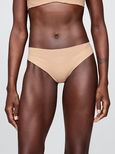 Organic Stretch Cotton No Show Thong