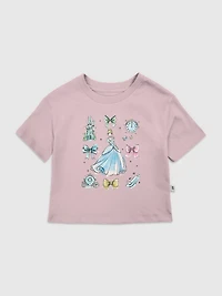 Toddler Disney Cinderella Bow Icons Graphic T-Shirt