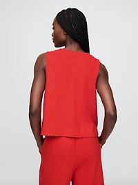 Heavyweight Organic Cotton Shell Tank Top