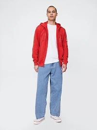 VintageSoft Gap Logo Zip Hoodie