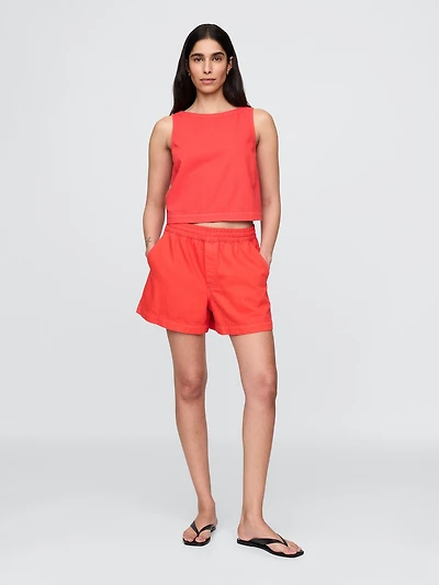 UltraSoft Denim Easy Shorts