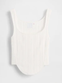 GapStudio Knit Corset Top