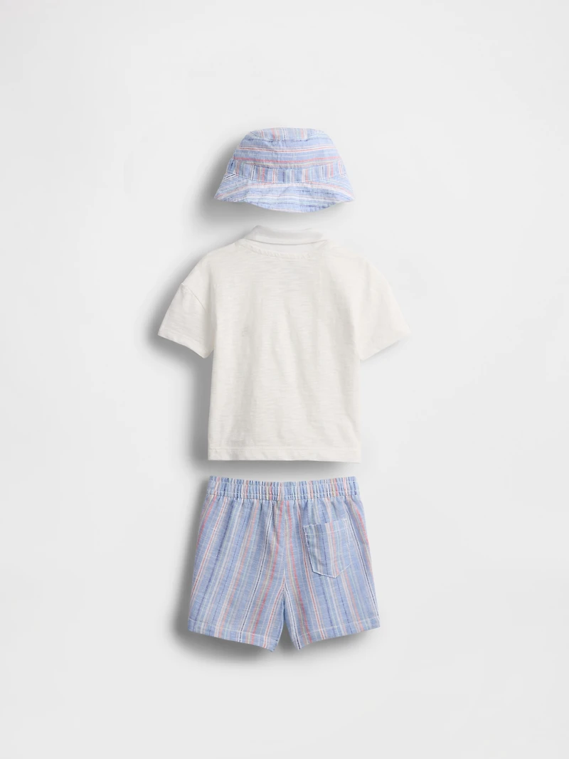 Baby Polo Outfit Set