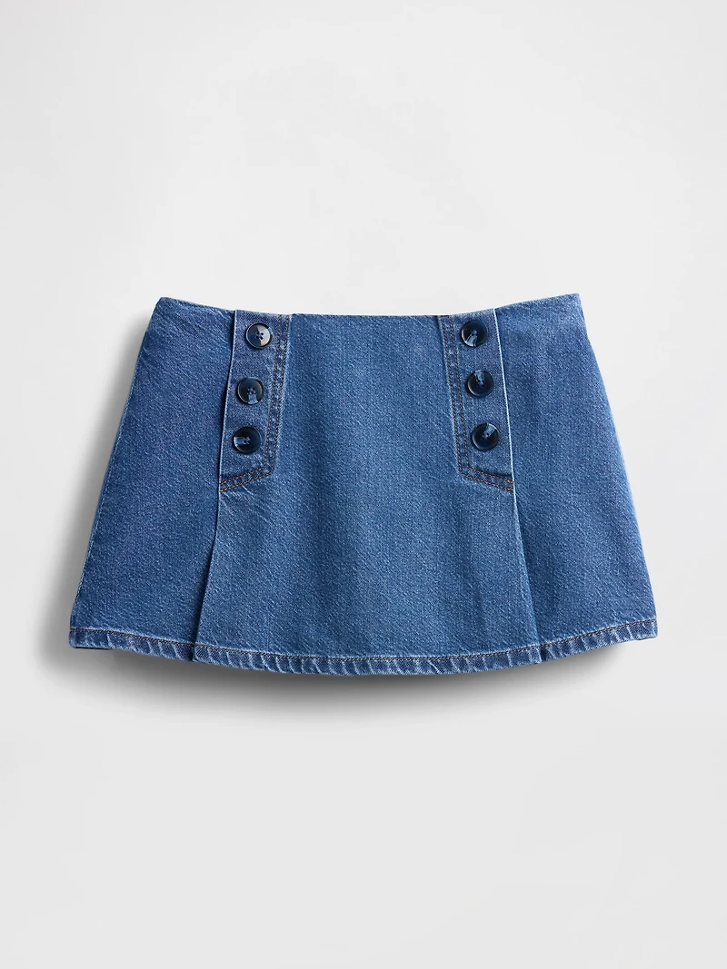 GapStudio Denim Sailor Skort