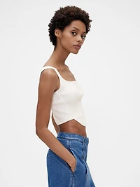 GapStudio Knit Corset Top
