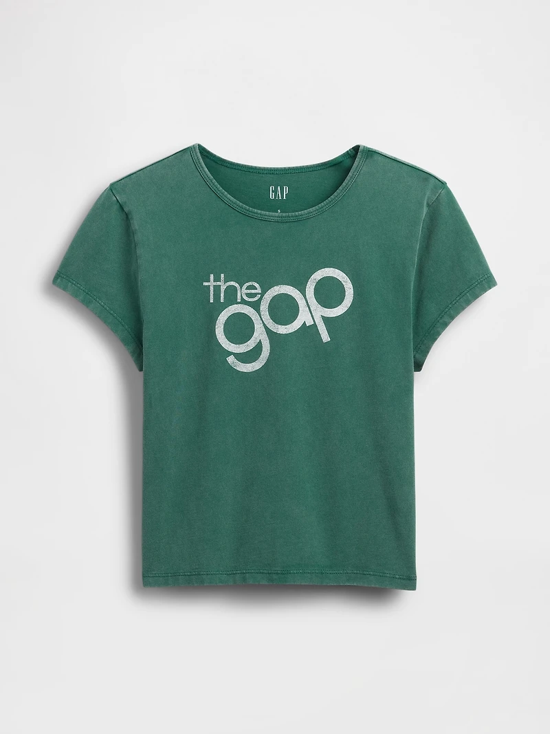 Cotton Jersey Logo Baby T-Shirt