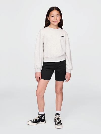 Kids Uniform Midi Shorts