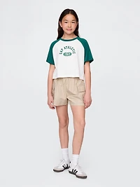 Kids Poplin Easy Cargo Shorts