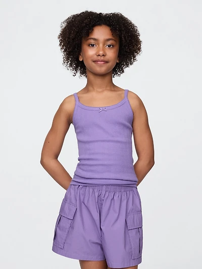 Kids Pointelle Rib Cami