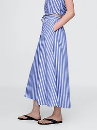 Poplin Maxi Skirt
