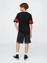 Kids GapFit 8.5" Mesh Pull-On Shorts
