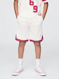 Kids GapFit 8.5" Mesh Pull-On Shorts