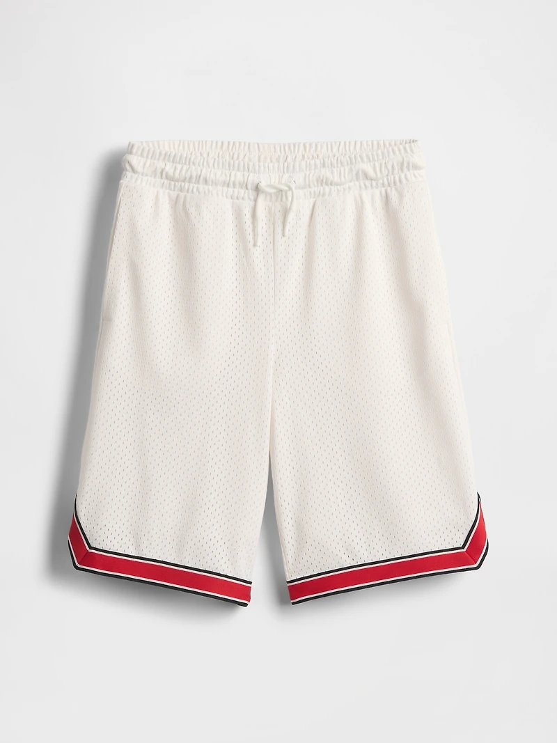 Kids GapFit 8.5" Mesh Pull-On Shorts