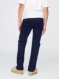 Kids Uniform Straight-Fit Stretch Khakis