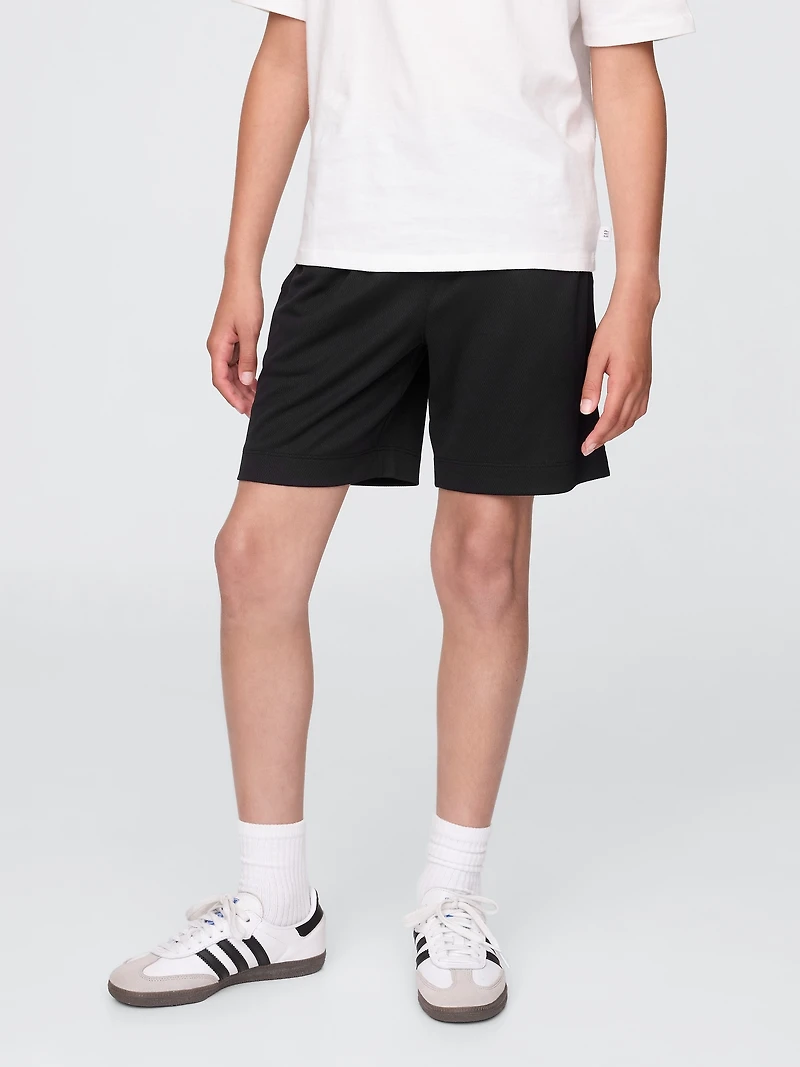 Kids GapFit 6" Recycled Mesh Easy Shorts