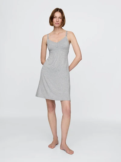 Maternity Modal Nursing PJ Dress