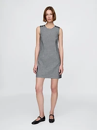 Gap × DÔEN Gingham Denim Mini Dress