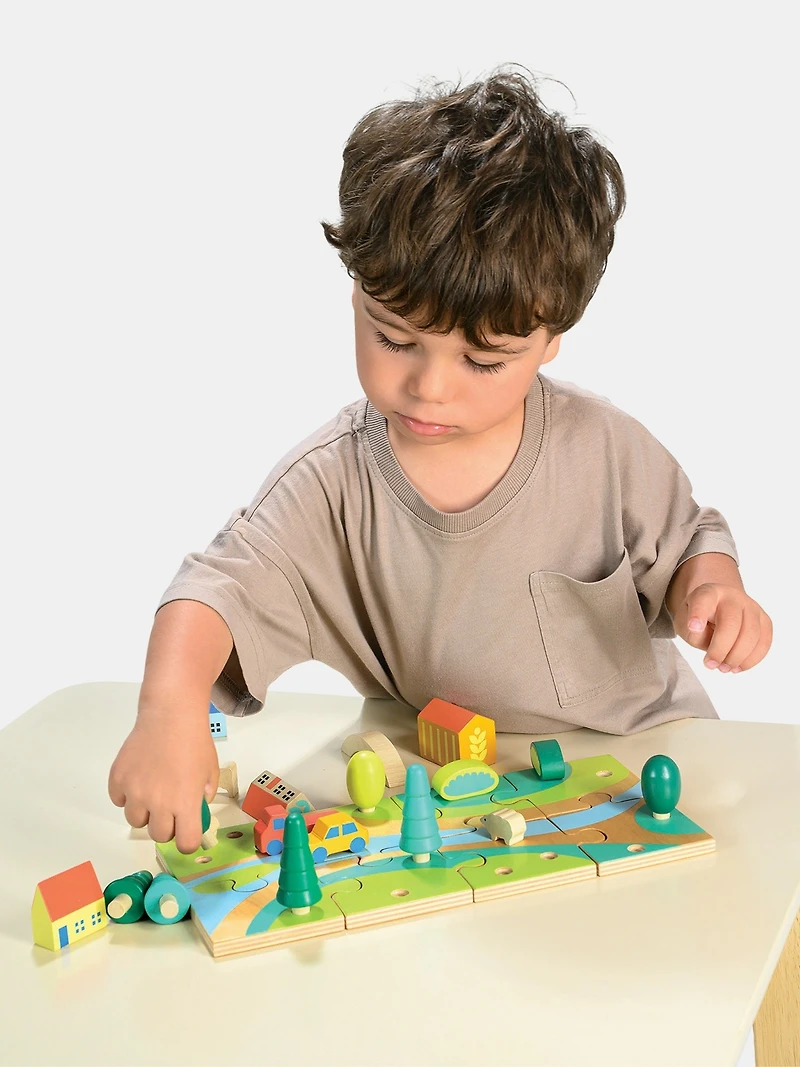 Tiny Town Jigsaw Puzzle Toy