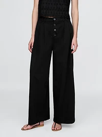 Gap × DÔEN High Rise Pleated Trousers