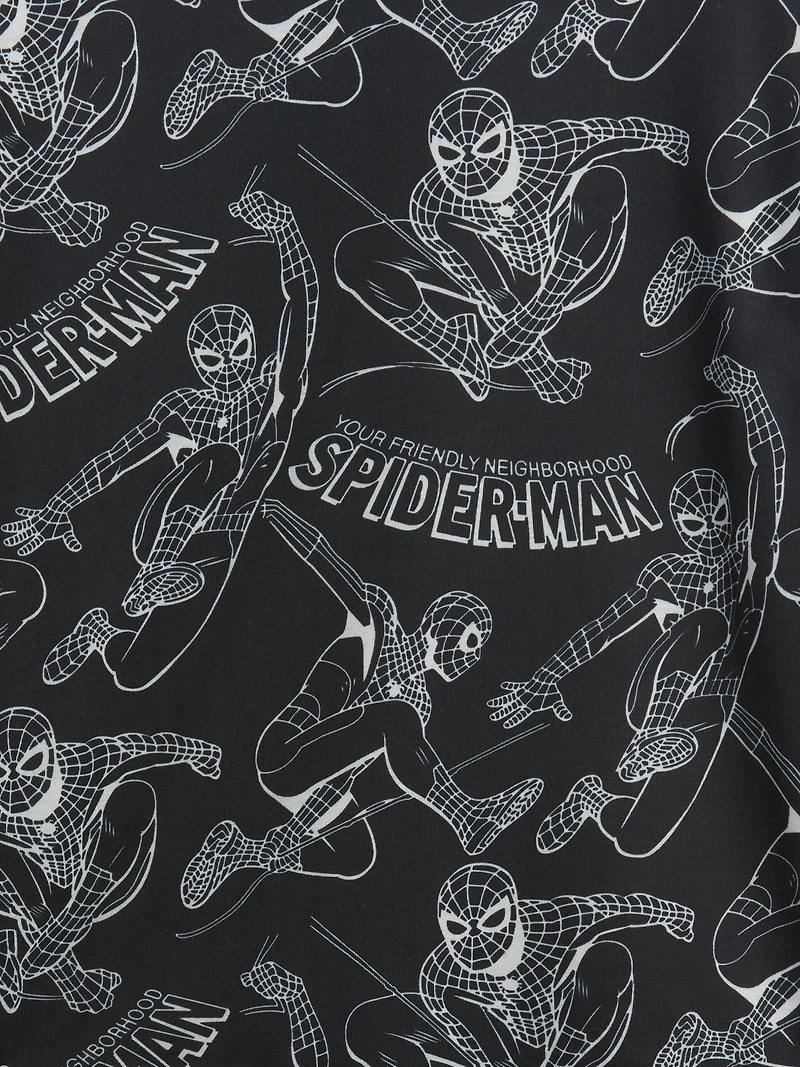 Kids Marvel Spider-Man Recycled PJ Short Set