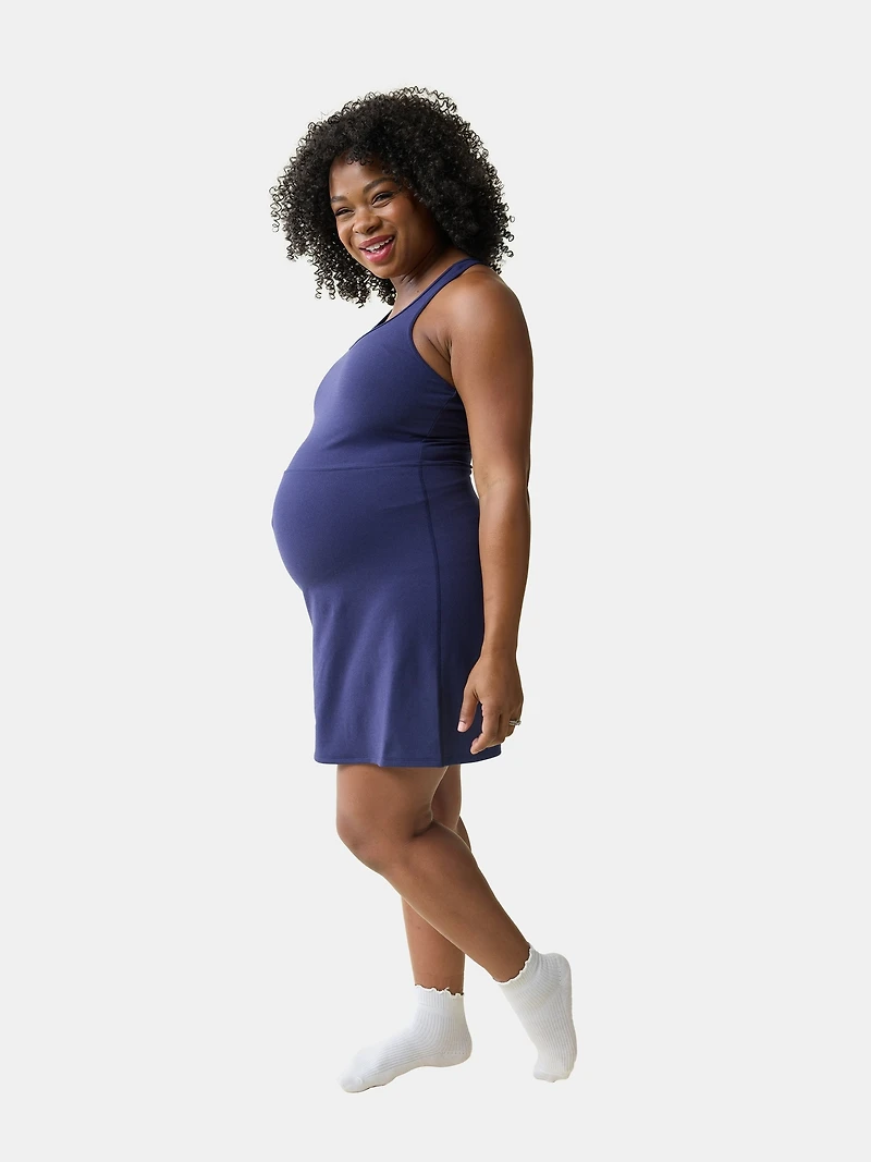 Ingrid and Isabel Sleeveless Maternity Skort Dress 2 Pack Bundle