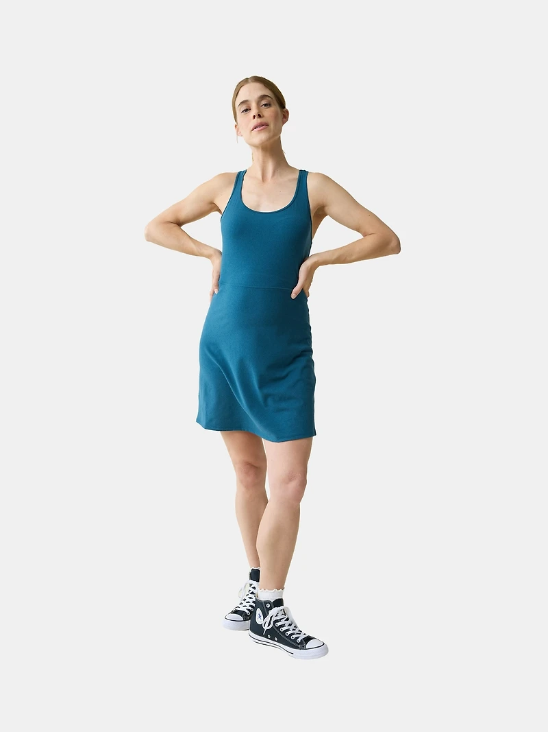 Ingrid and Isabel Sleeveless Maternity Skort Dress 2 Pack Bundle