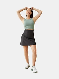Ingrid and Isabel The New Mama Black Postpartum Support Skort