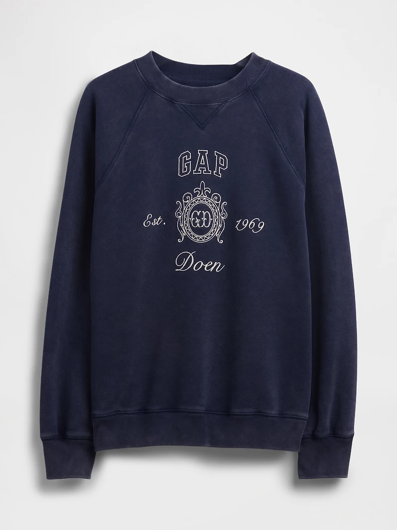 Gap × DÔEN VintageSoft Logo Sweatshirt