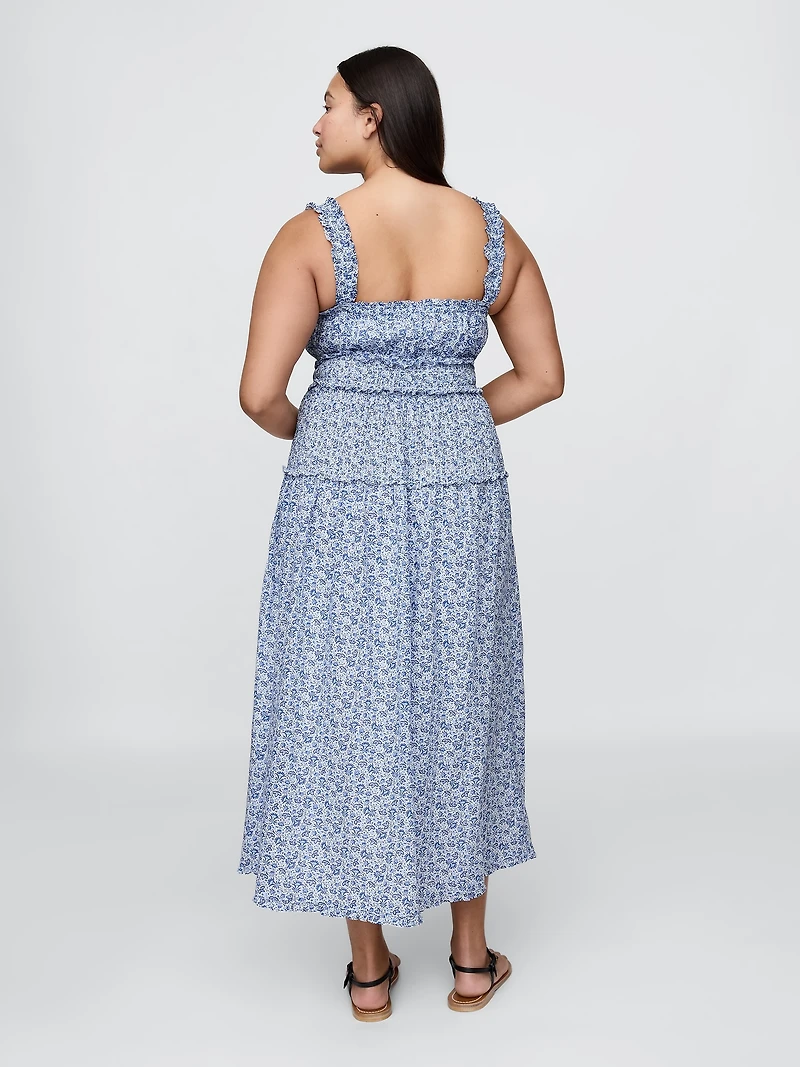 Gap × DÔEN Floral Midi Dress