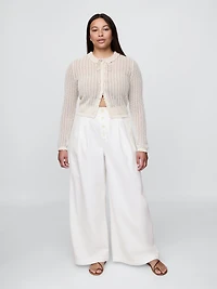 Gap × DÔEN High Rise Pleated Trousers