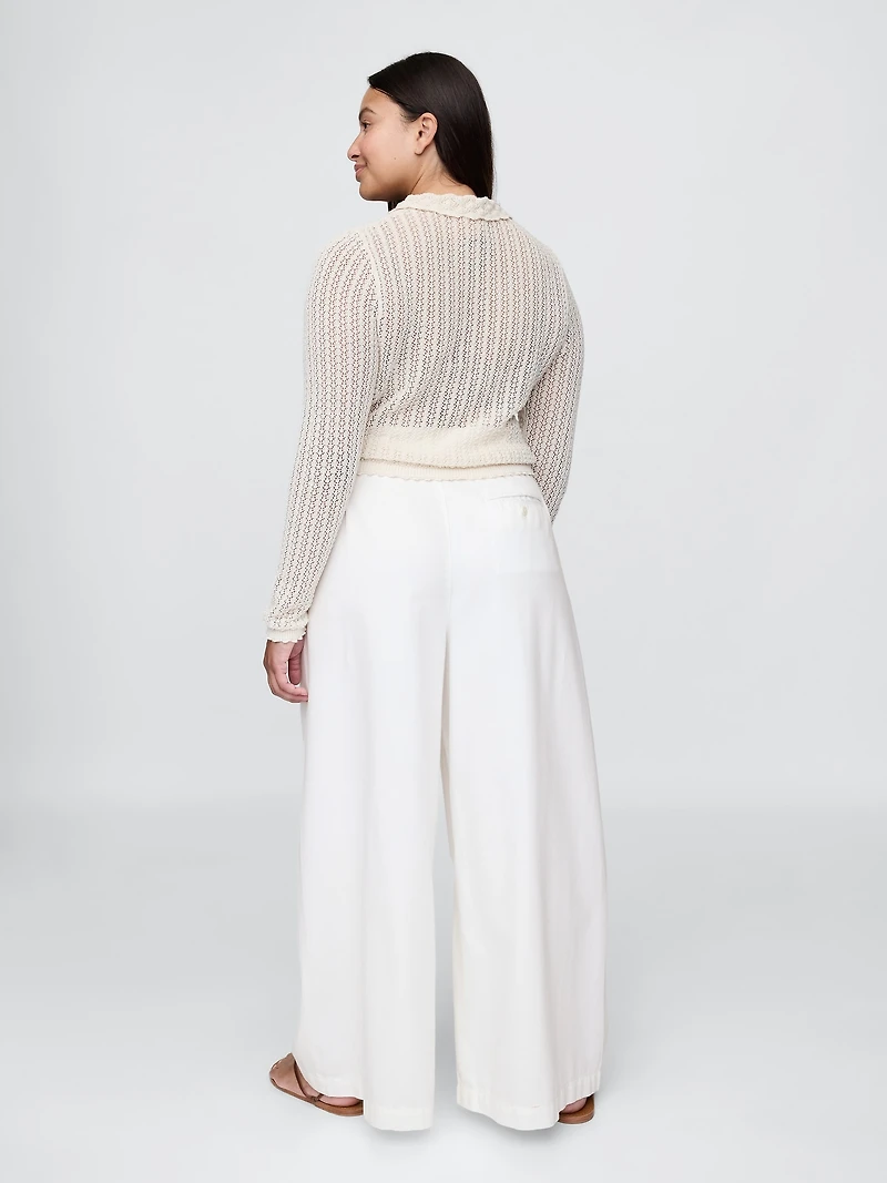 Gap × DÔEN High Rise Pleated Trousers