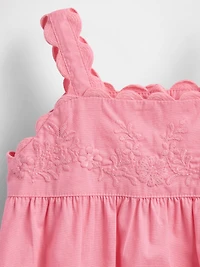 Baby Embroidered Bubble Shorty Set