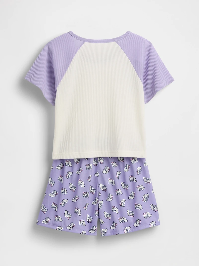 Gap × Disney Kids Recycled PJ Short Set