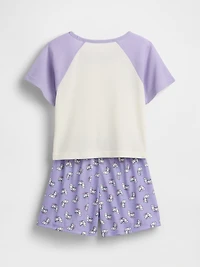 Gap × Disney Kids Recycled PJ Short Set