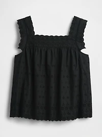 Gap × DÔEN Eyelet Top