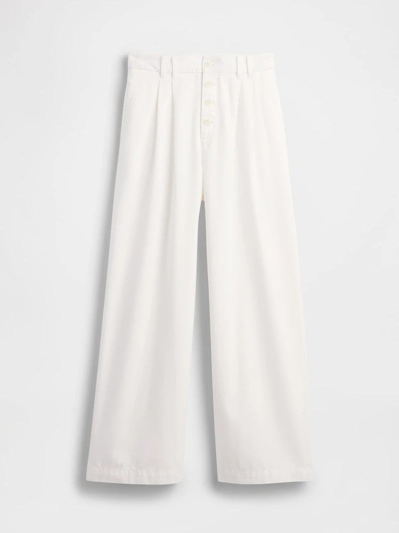 Gap × DÔEN High Rise Pleated Trousers