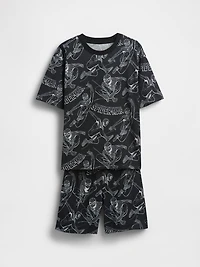 Kids Marvel Spider-Man Recycled PJ Short Set