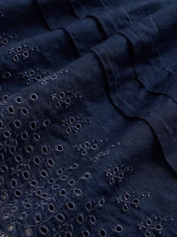 Gap × DÔEN Eyelet Midi Skirt