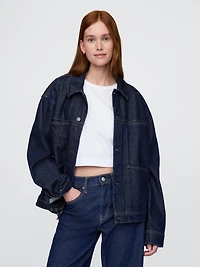 UltraSoft Boxy Icon Denim Jacket