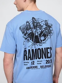 Heavyweight Ramones Graphic Crop T-Shirt