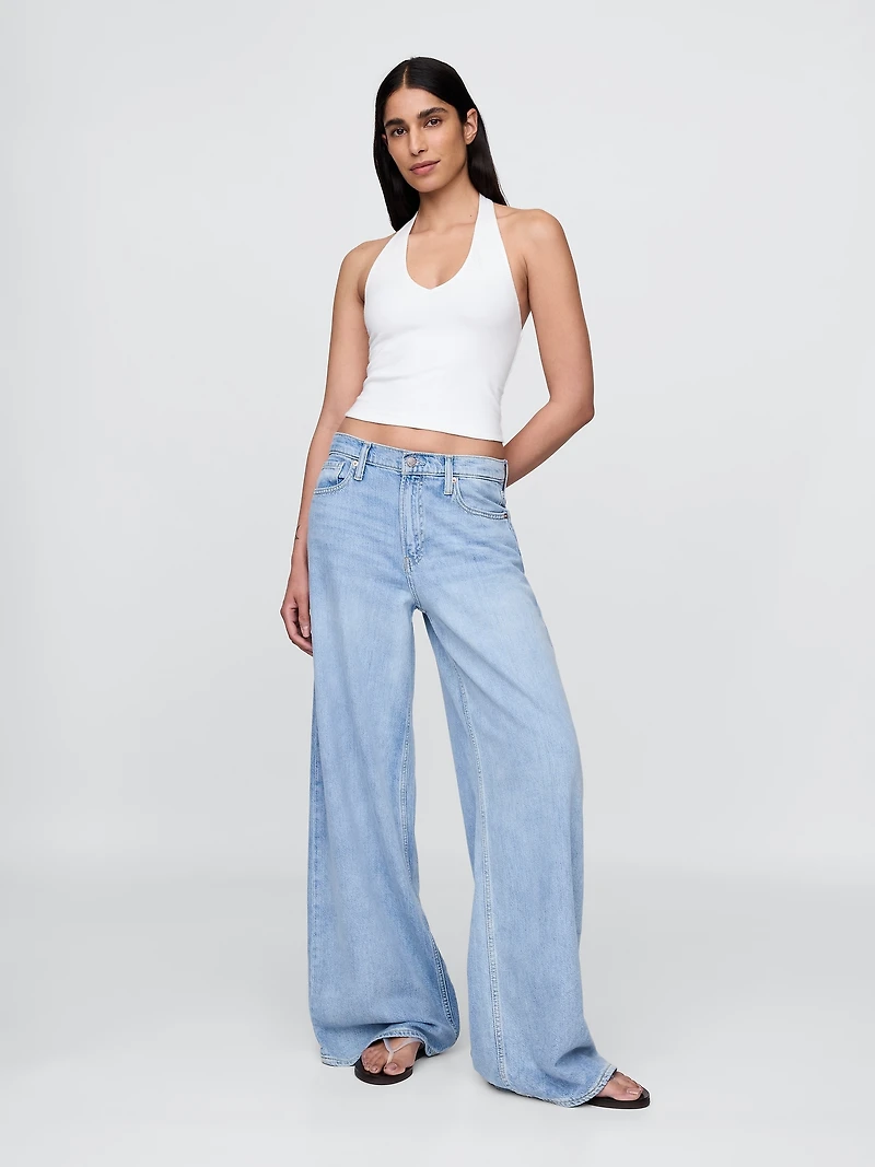 CloseKnit Halter Crop Top