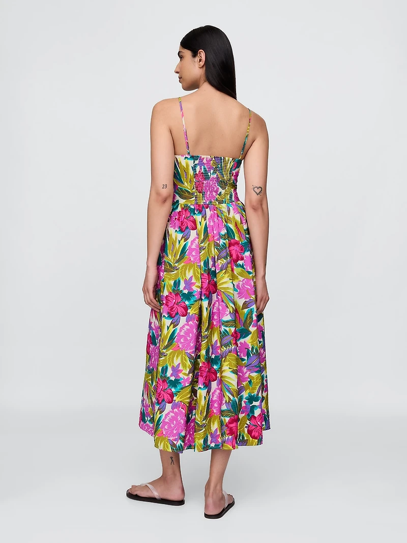 Floral V-Neck Maxi Dress