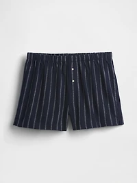 Flannel PJ Boxer Shorts